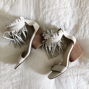 Matiko Fringe Sandal Heels